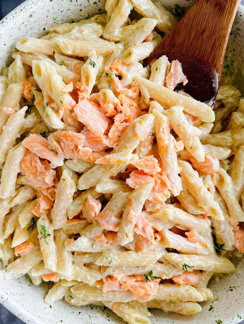 Salmon Alfredo