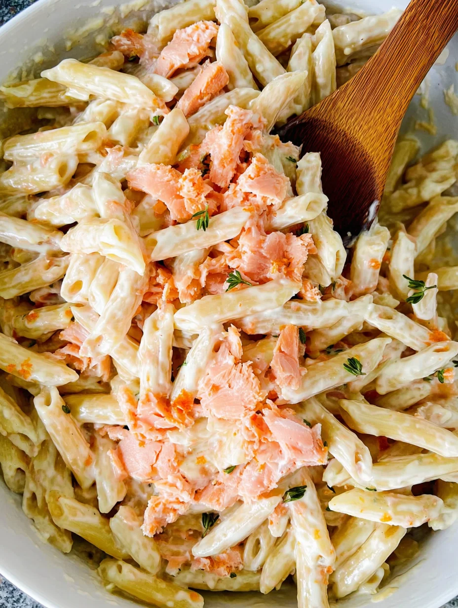 Salmon Alfredo