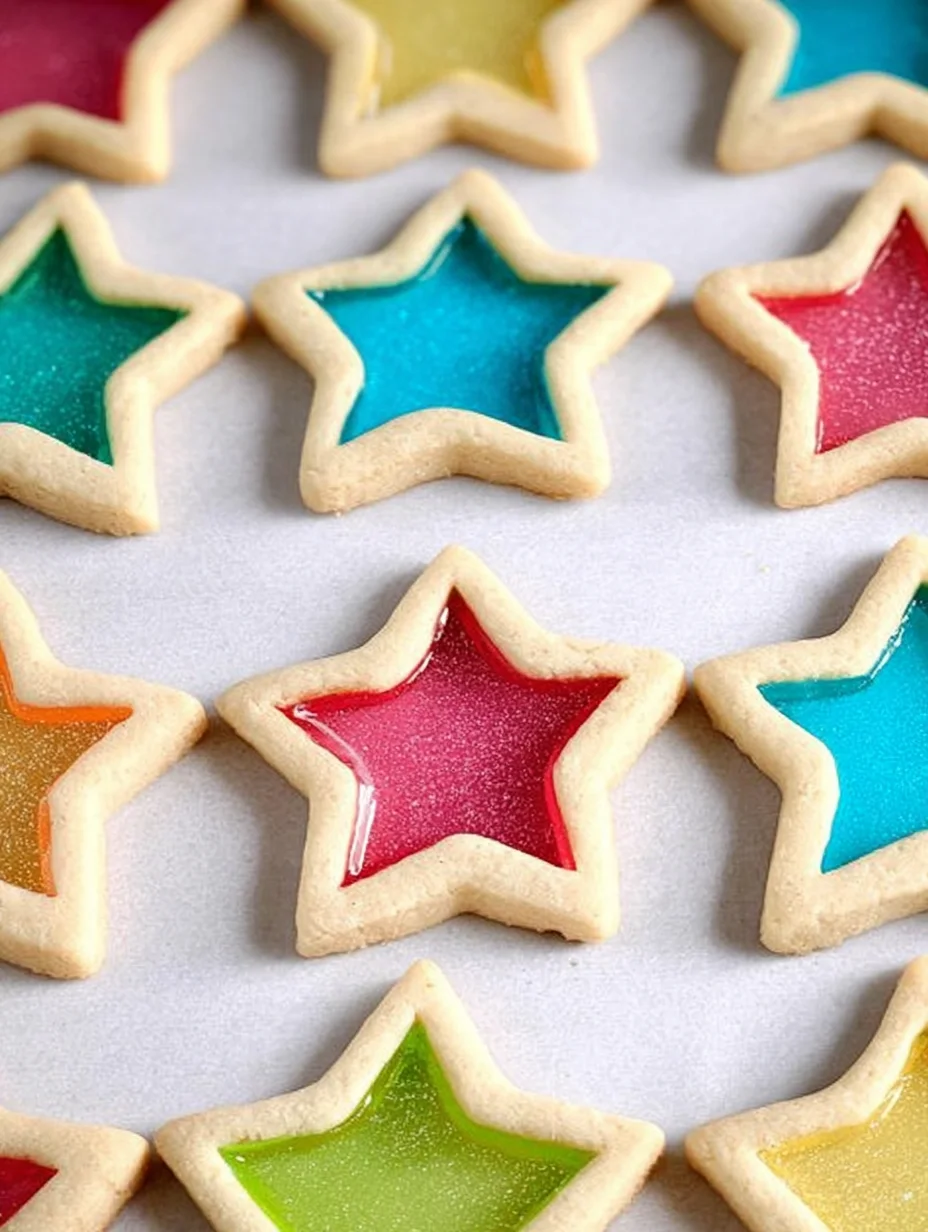 Stained Glass Cookies