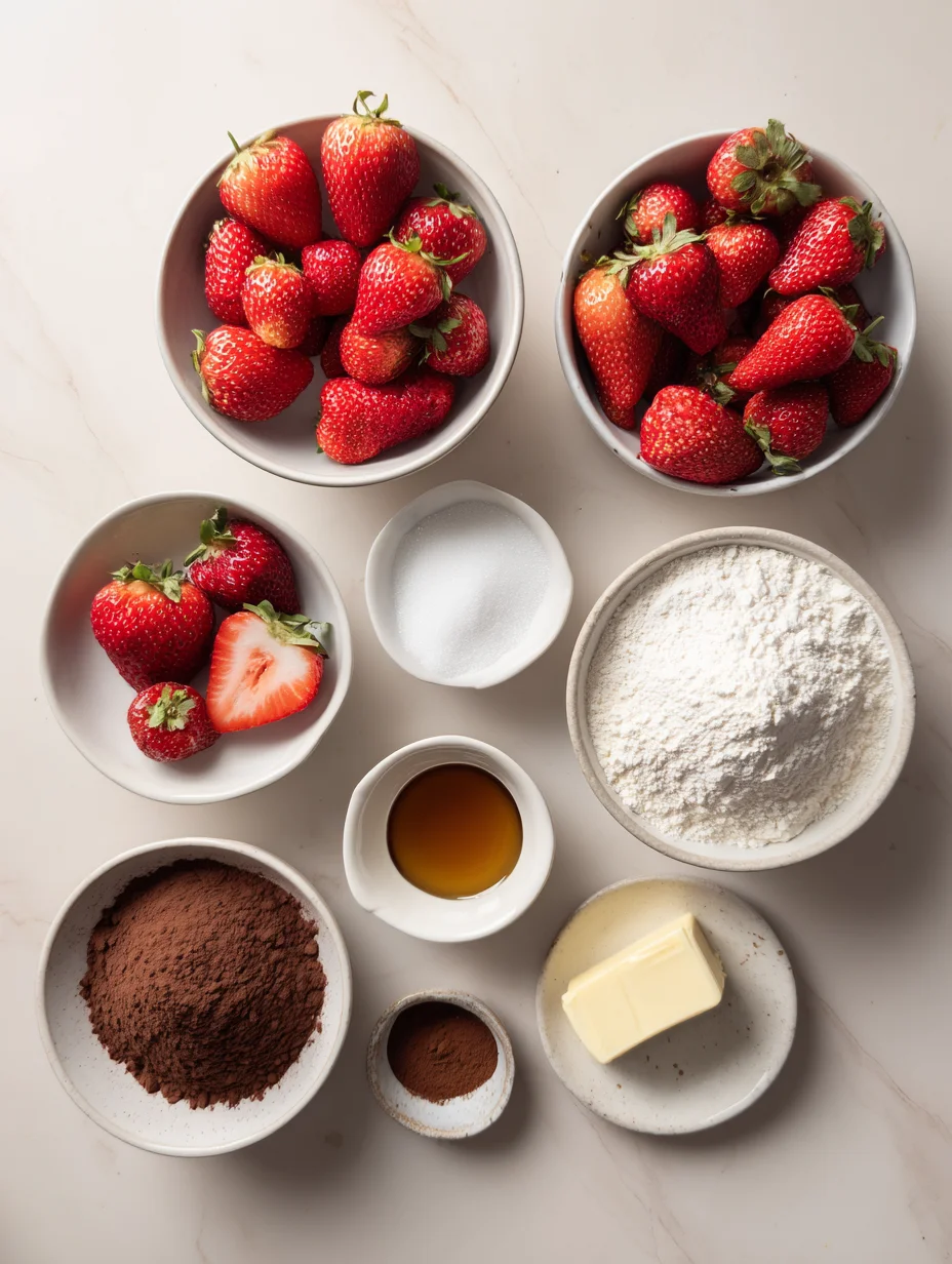 Strawberry Chocolate Cake