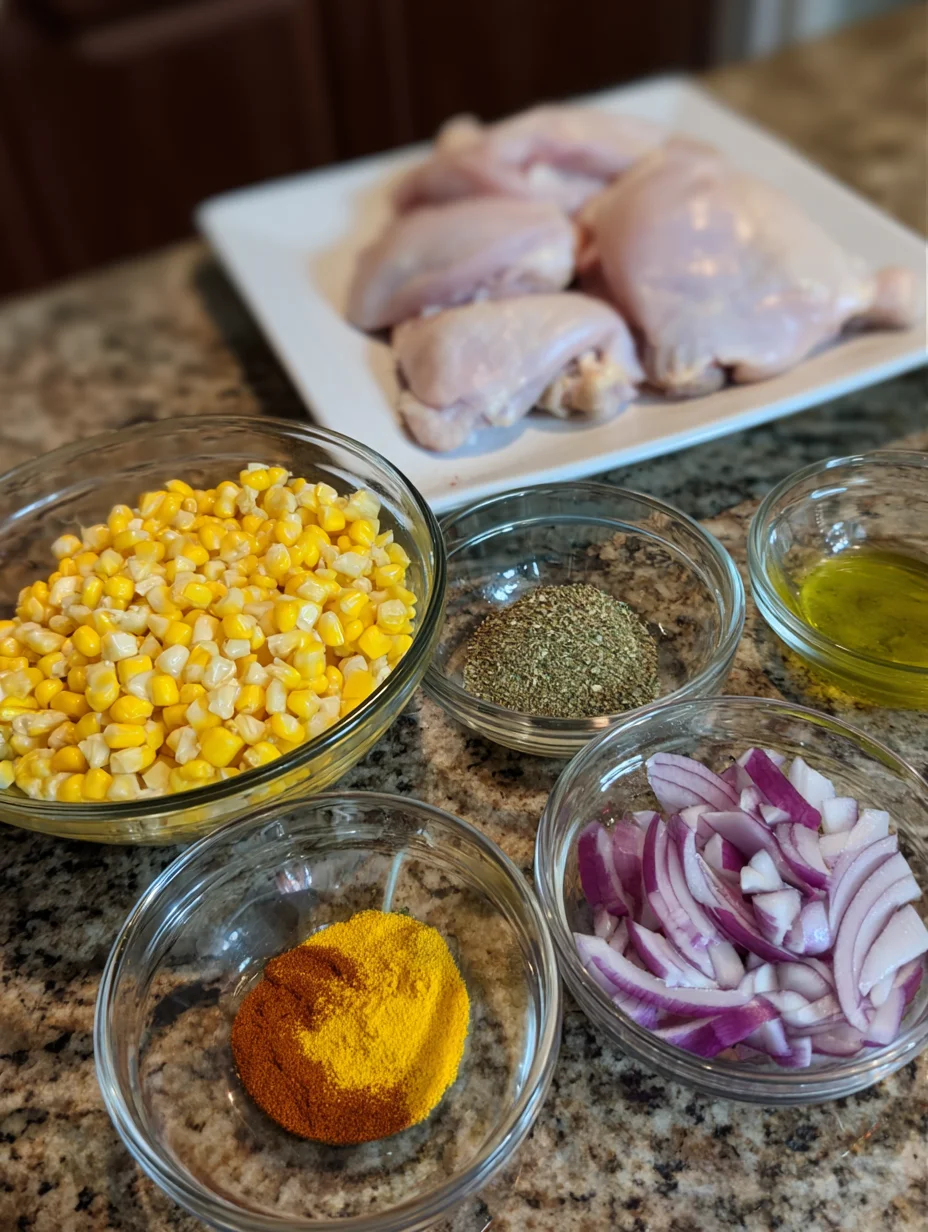 Street Corn Chicken Rice Bowl
