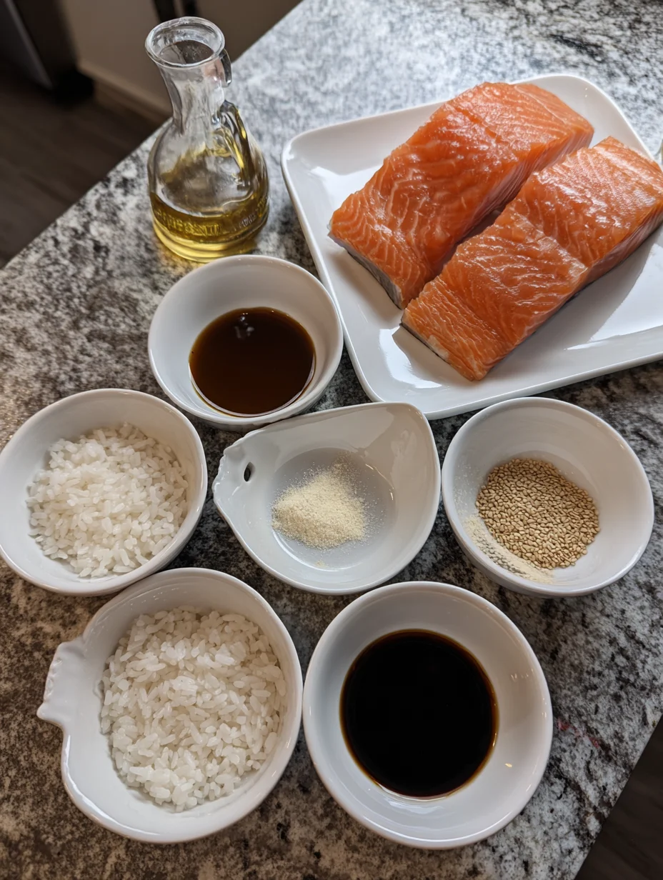 Teriyaki Salmon Sushi Bowl