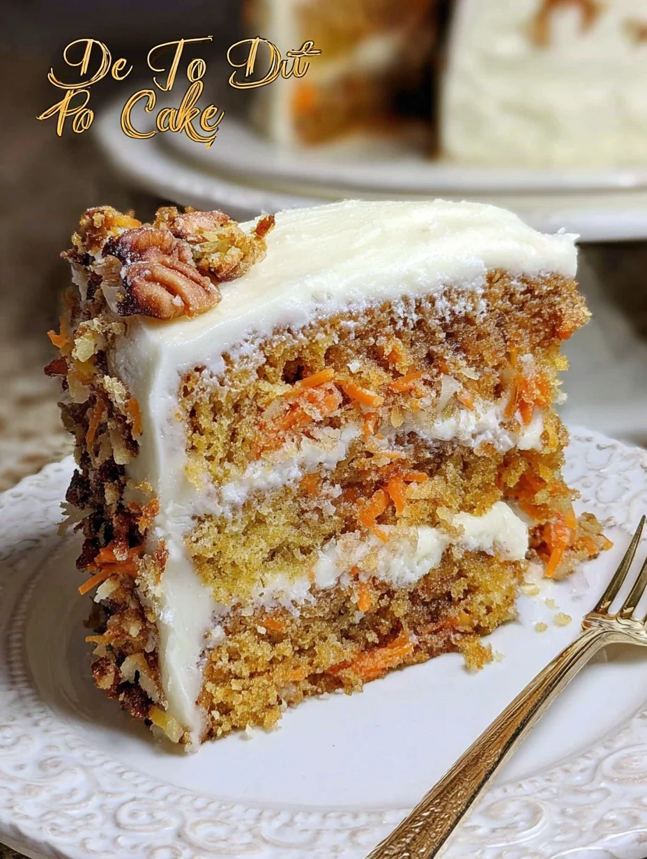 To Die For Carrot Cake