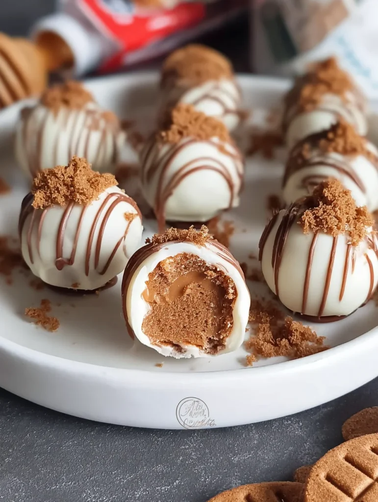 Truffles au Spéculoos