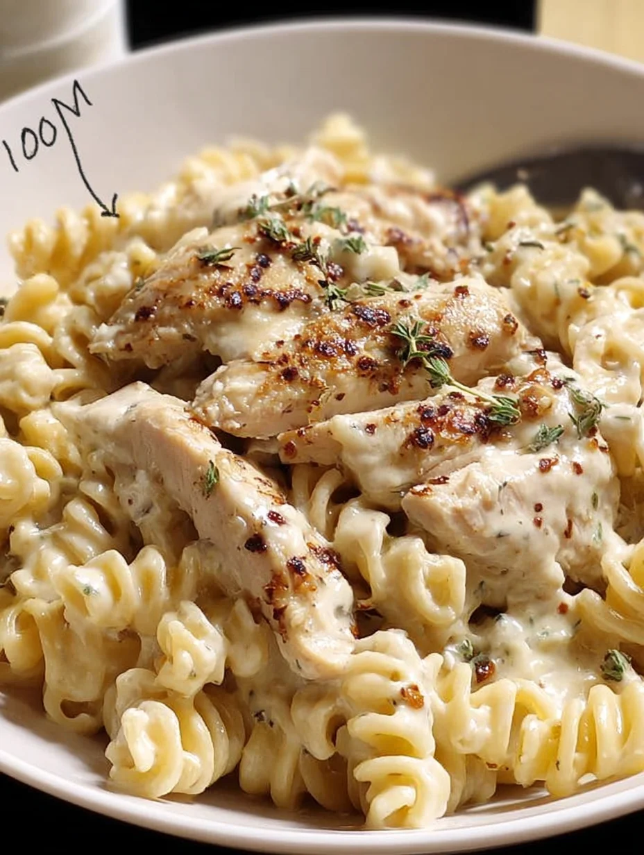 White Cheddar Chicken Pasta