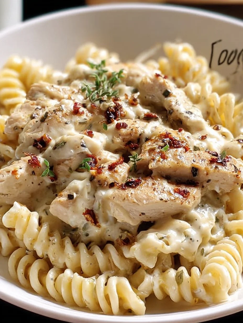 White Cheddar Chicken Pasta