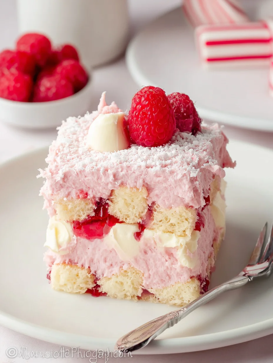 White Chocolate Raspberry Tiramisu