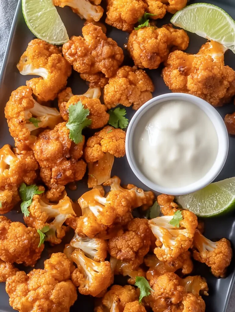 Air Fryer Buffalo Cauliflower Recipe