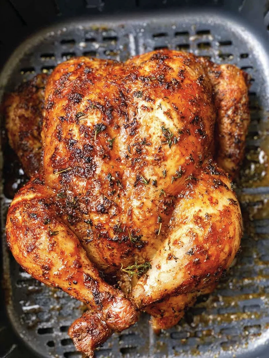 Air Fryer Whole Chicken