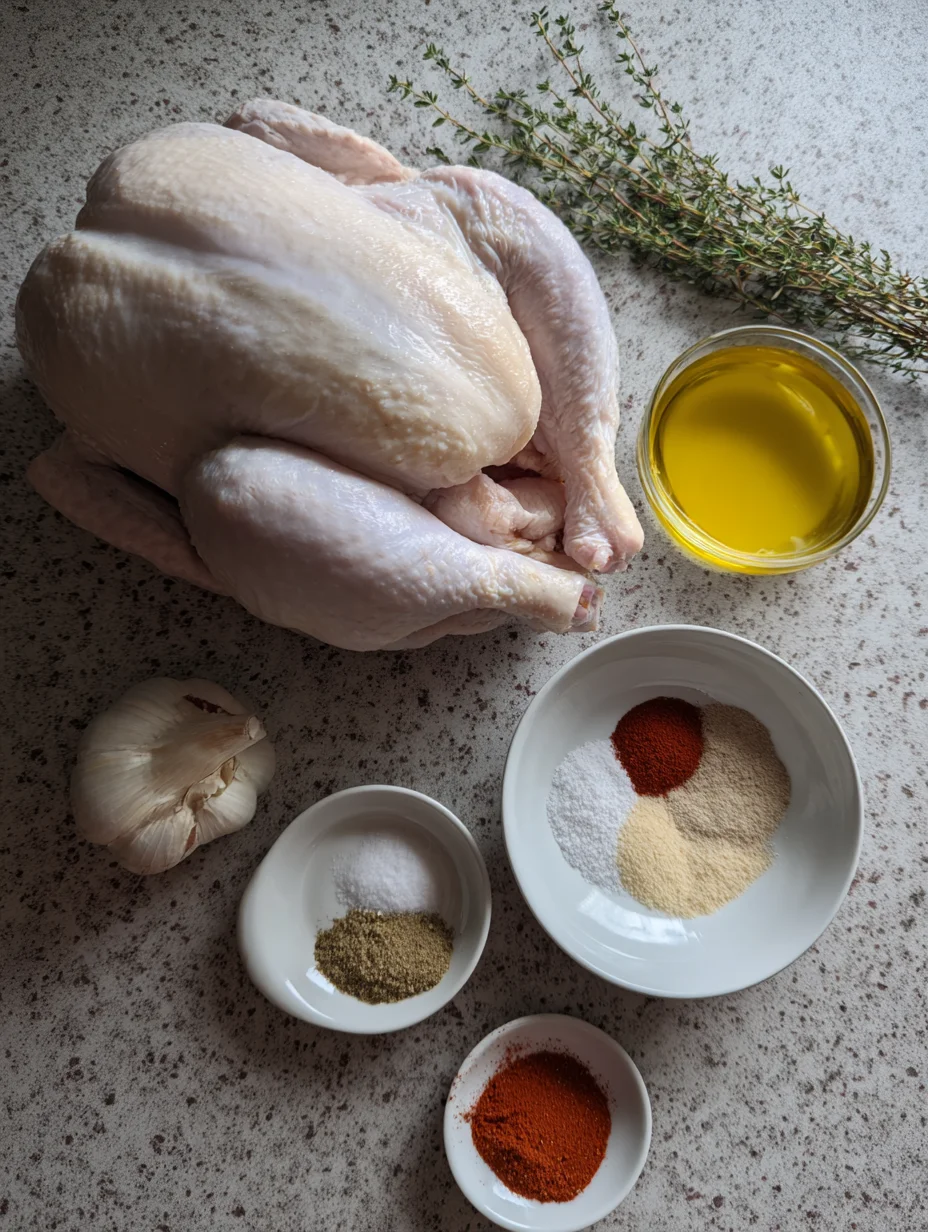 Air Fryer Whole Chicken