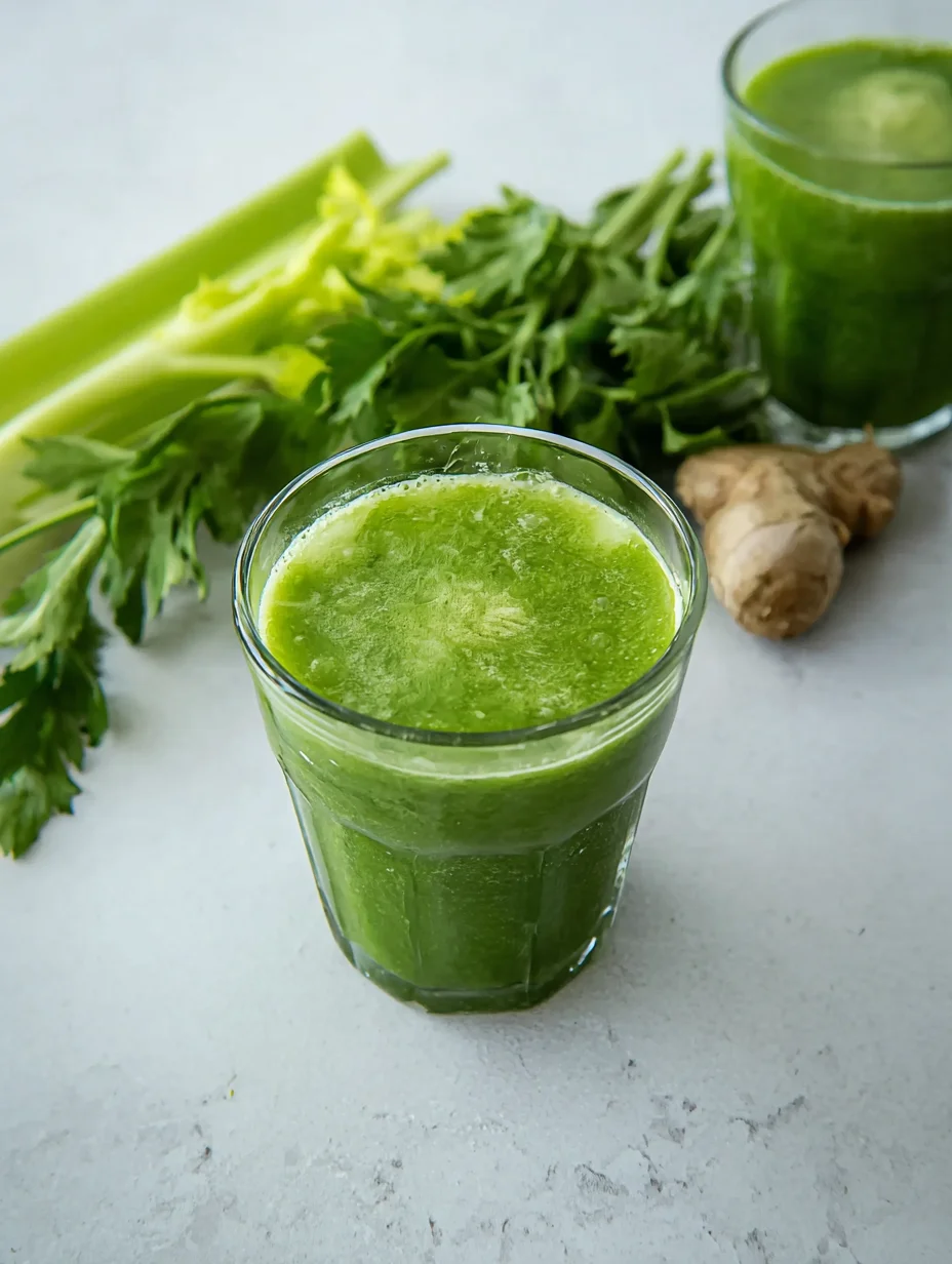 Apple Spinach Detox Smoothie