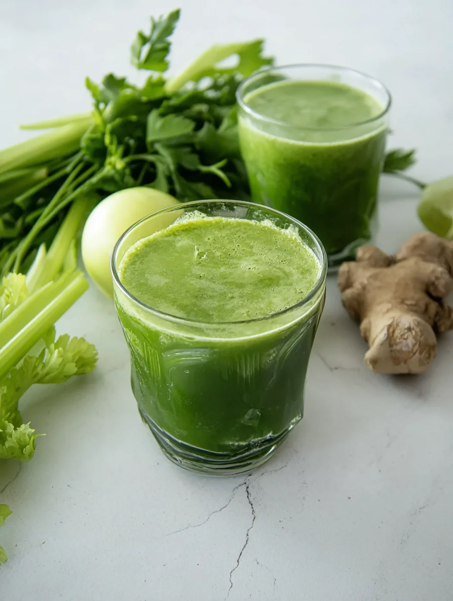 Apple Spinach Detox Smoothie
