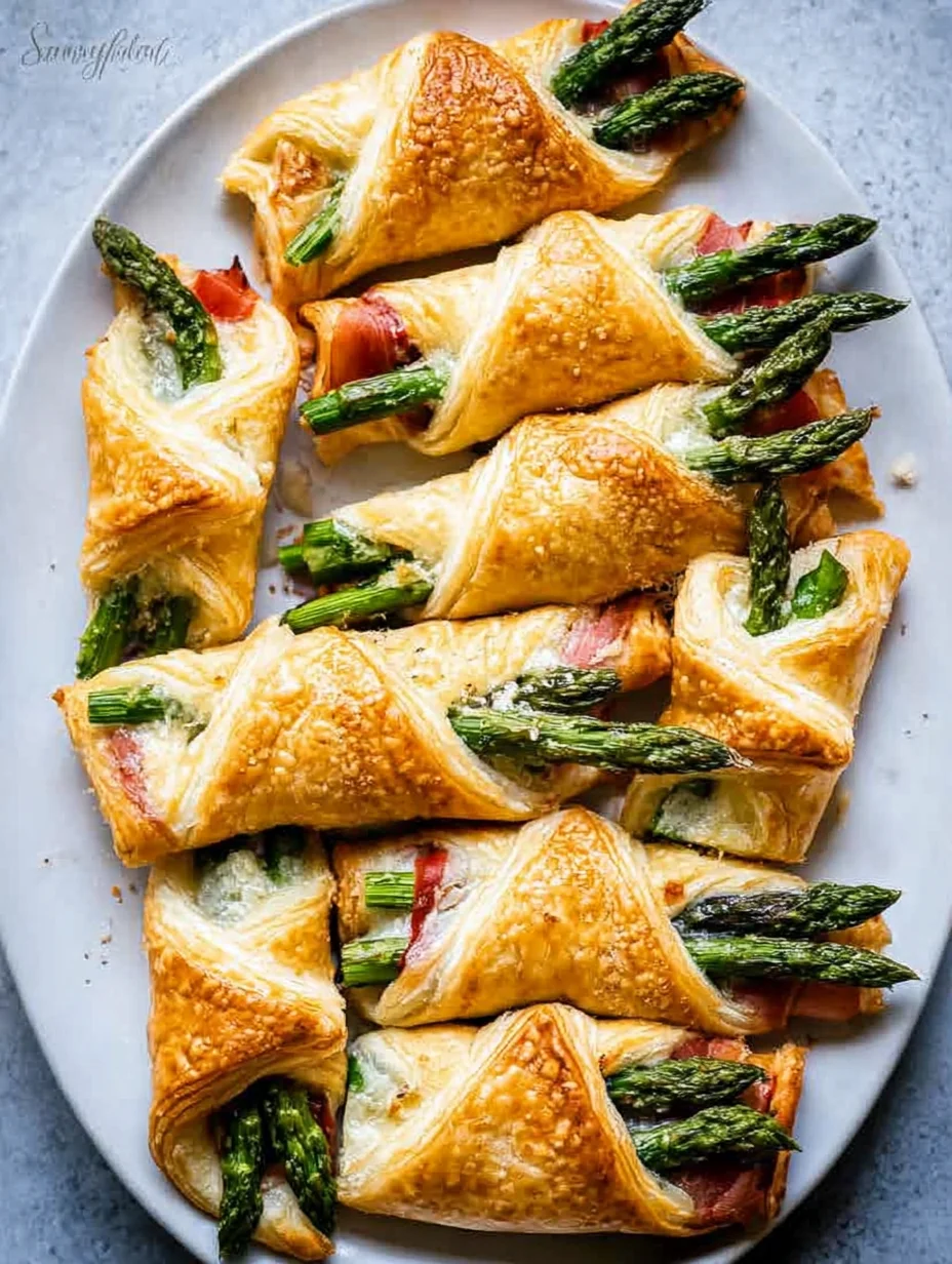 Asparagus Puff Pastry Bundles