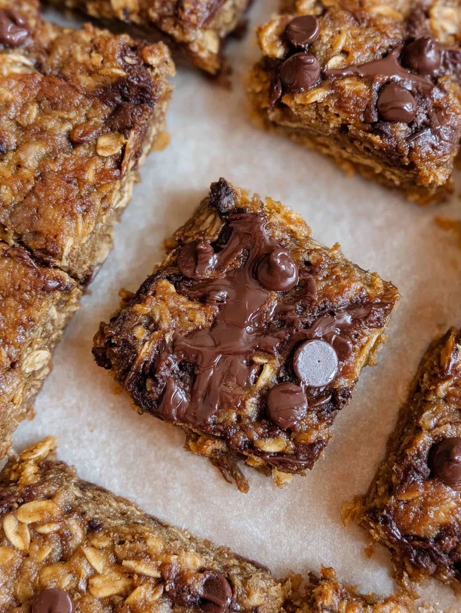 Banana Oatmeal Bars