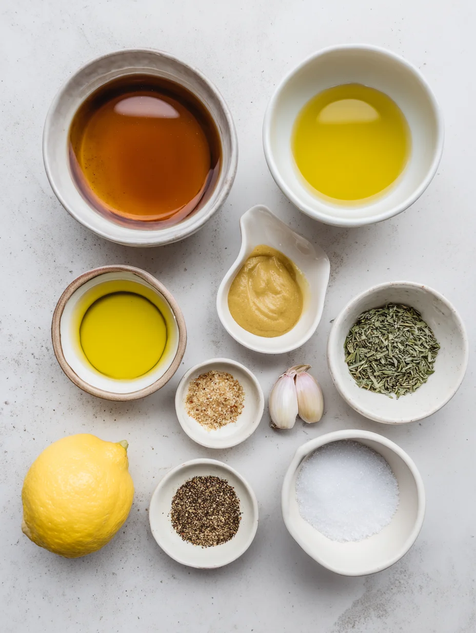 Basic Lemon Vinaigrette Dressing