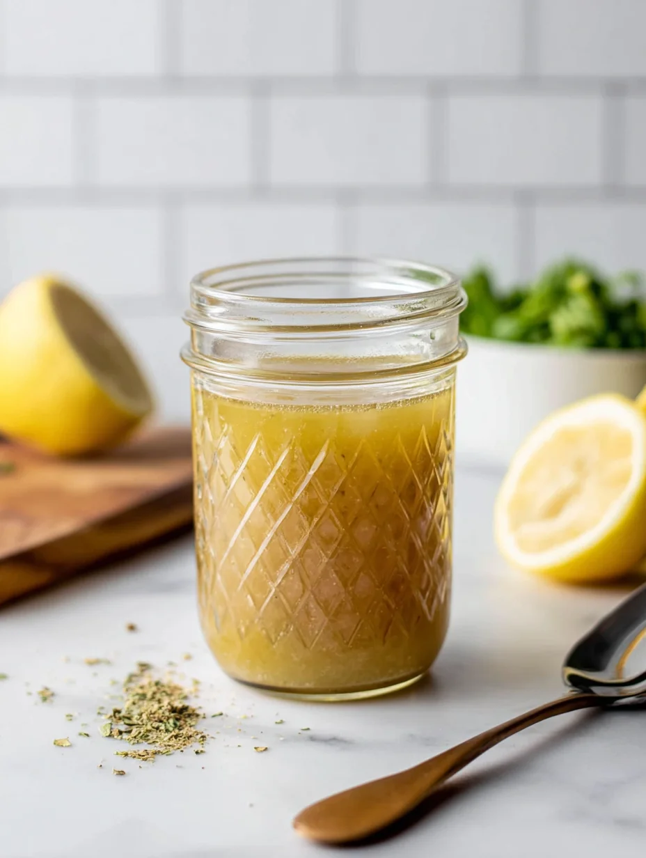 Basic Lemon Vinaigrette Dressing