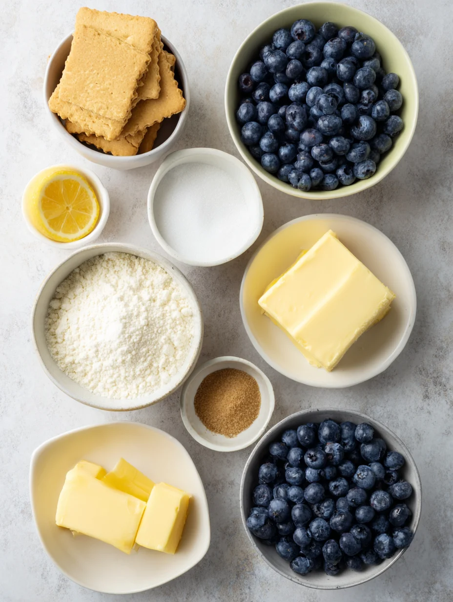 Blueberry Crumble Cheesecake