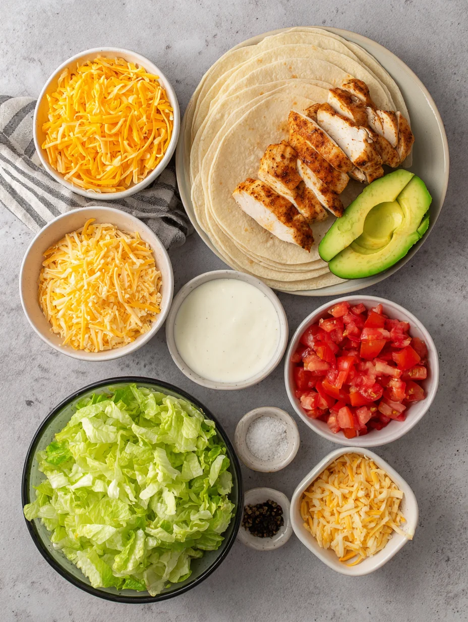 Chicken Avocado Wrap