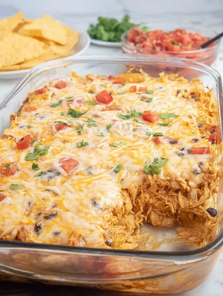 Chicken Taco Casserole