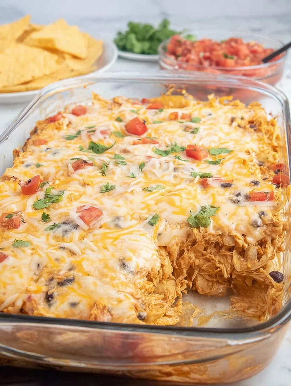 Chicken Taco Casserole