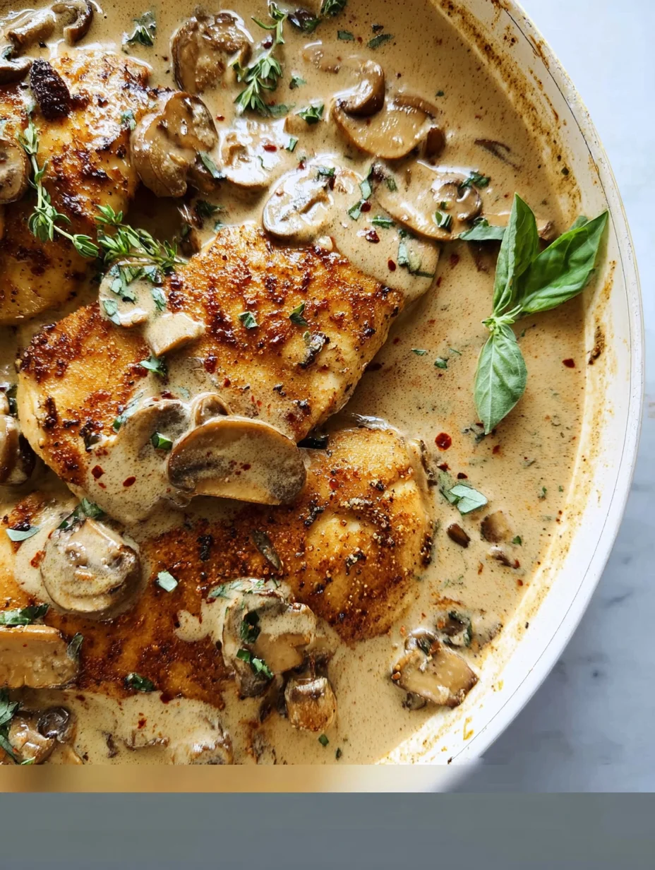 Creamy Mushroom Chicken