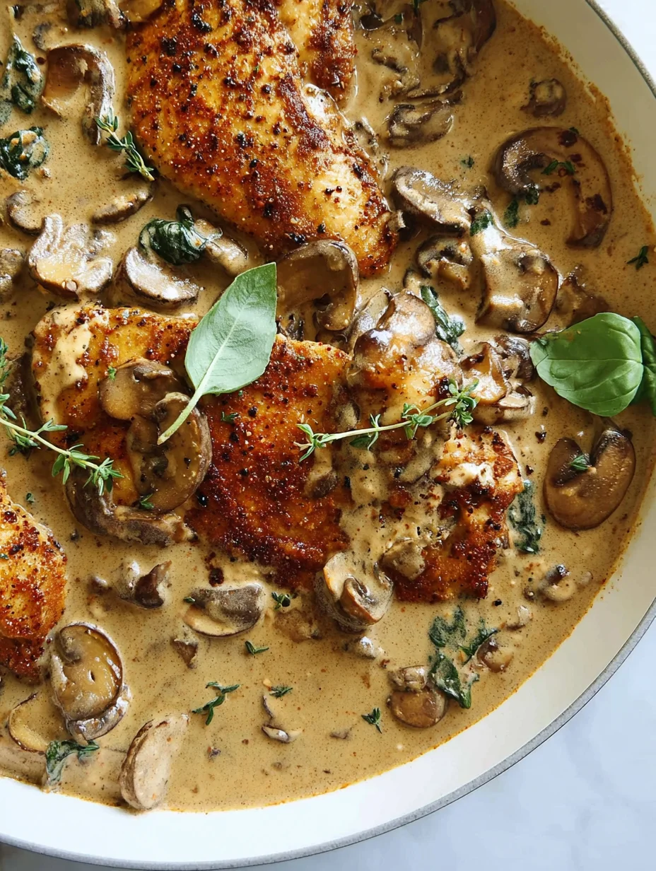 Creamy Mushroom Chicken