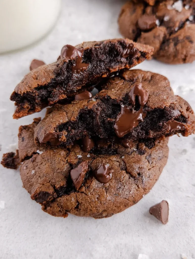 Crumbl Dark Dream cookies