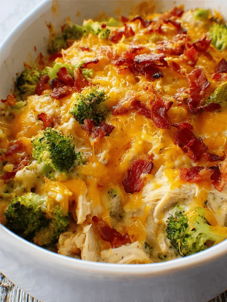 Easy Low Carb Chicken Casserole