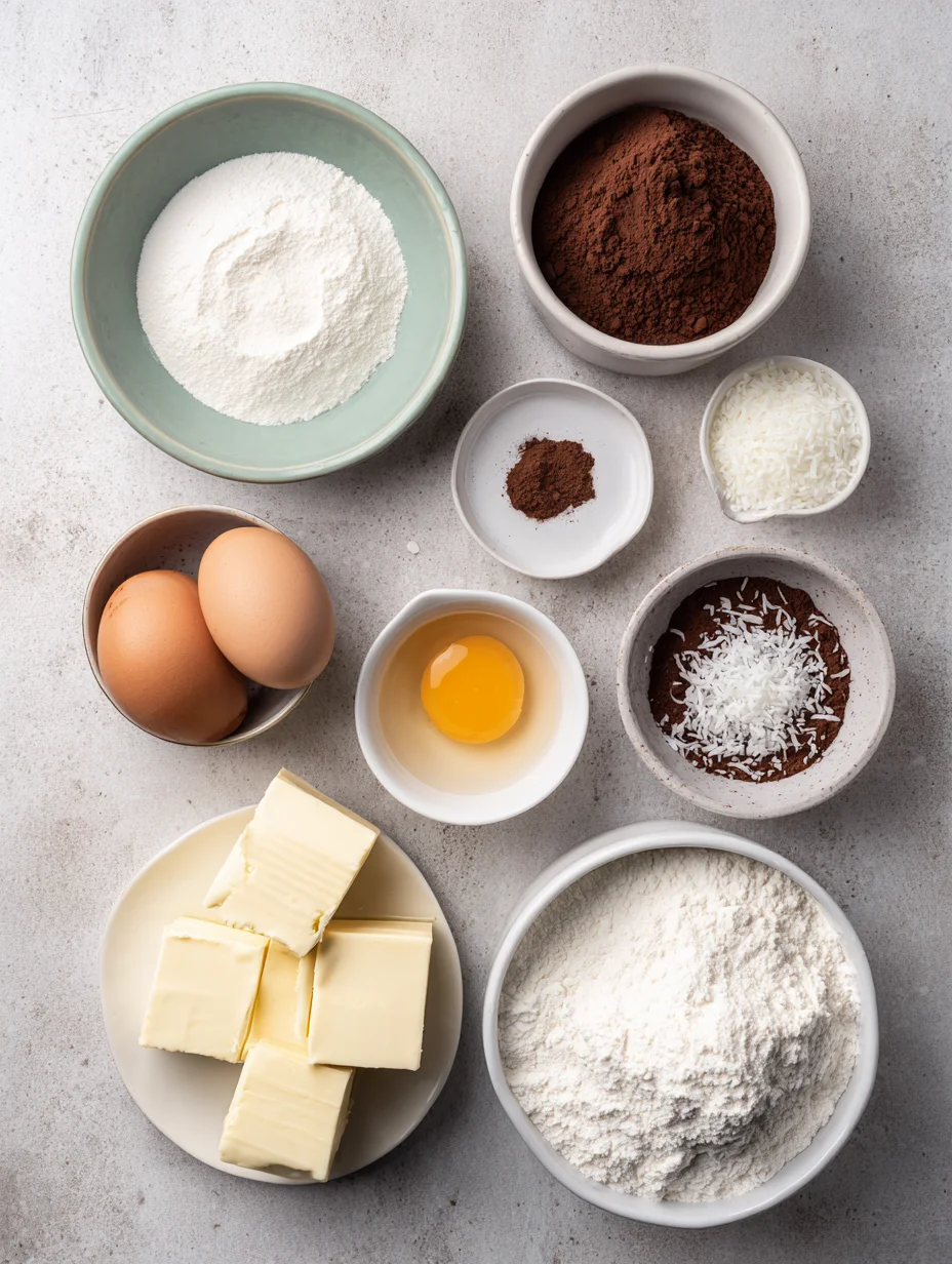 German Chocolate Cookies