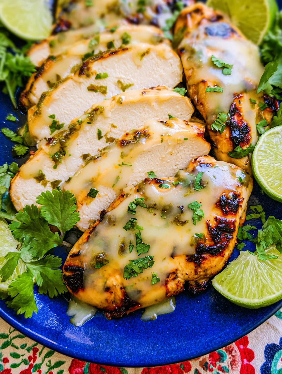 Grilled Salsa Verde Chicken