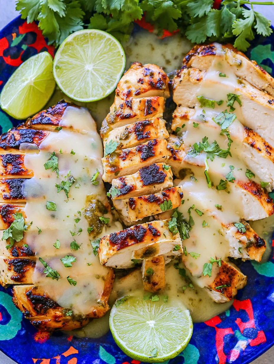 Grilled Salsa Verde Chicken