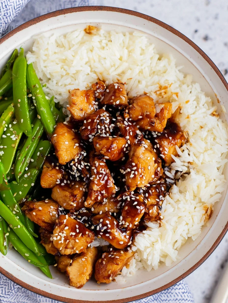 Healthy Sesame Chicken