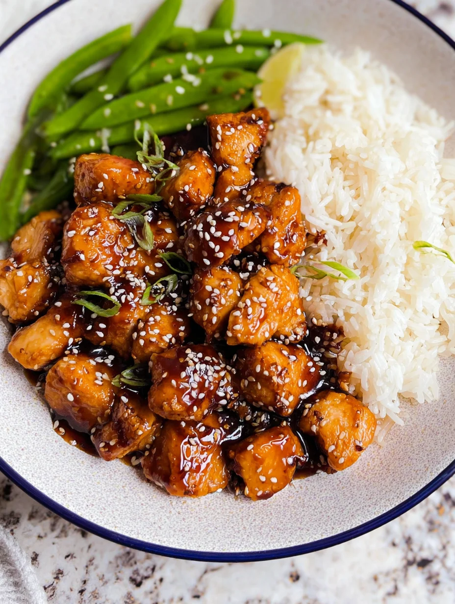 Healthy Sesame Chicken
