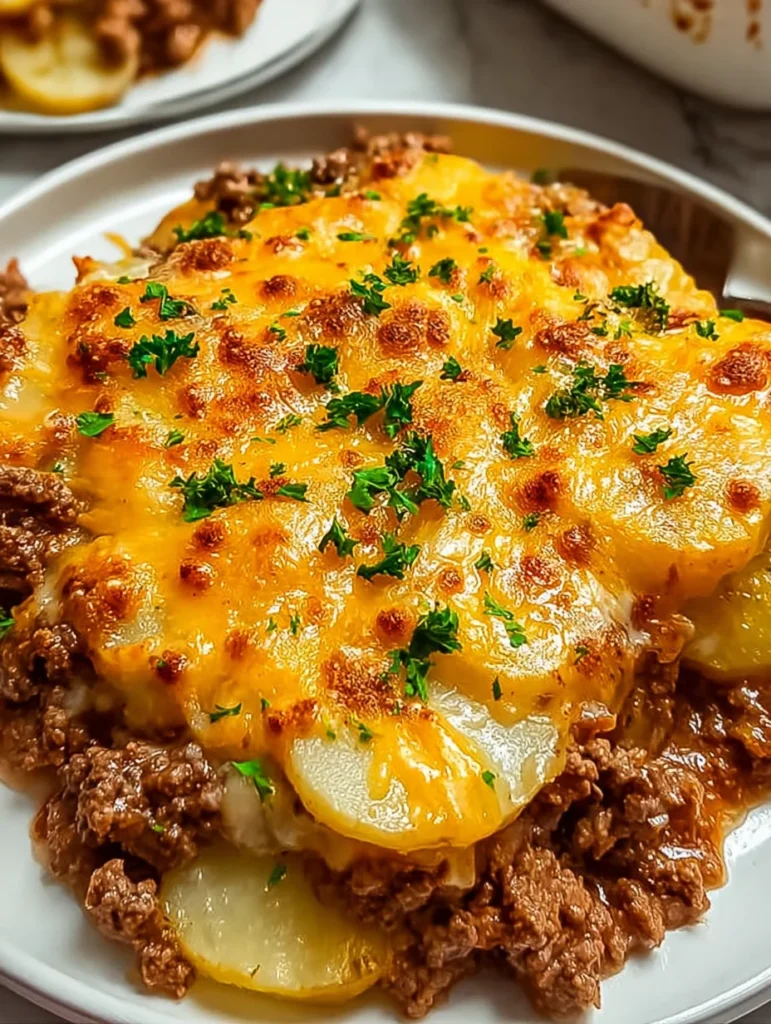 Hobo Casserole Ground Beef