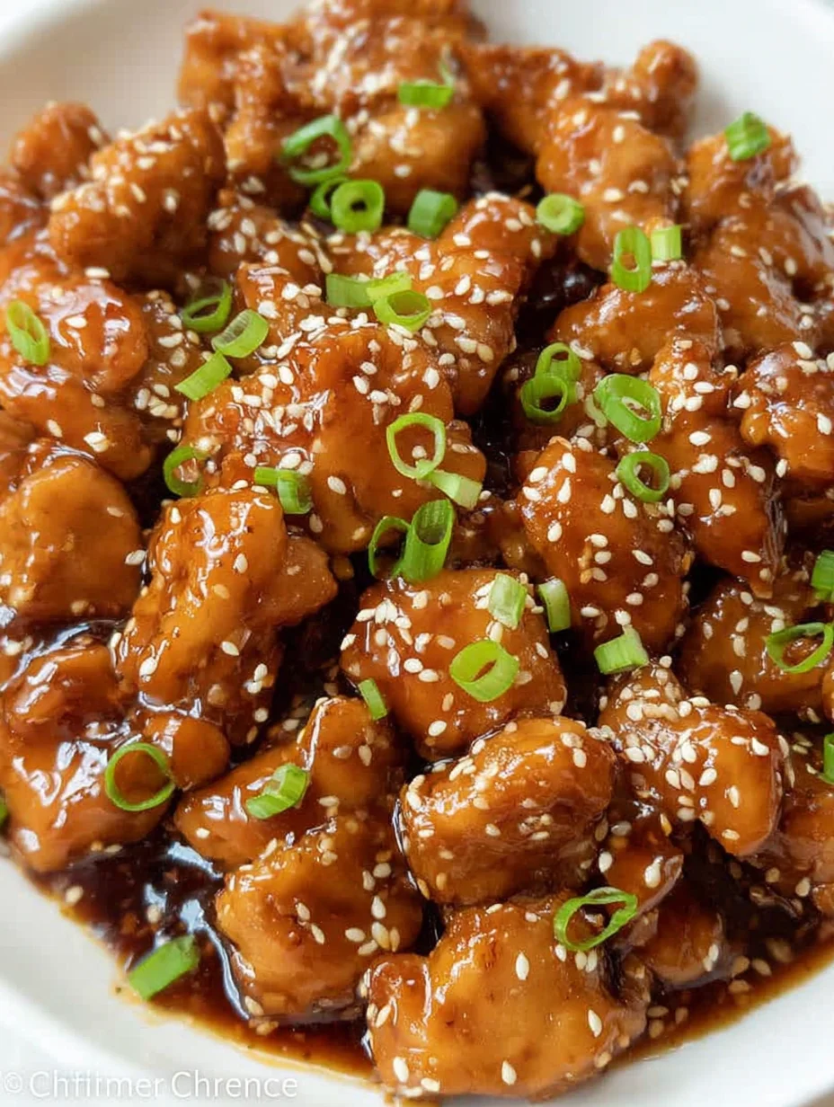 Honey Sesame Chicken