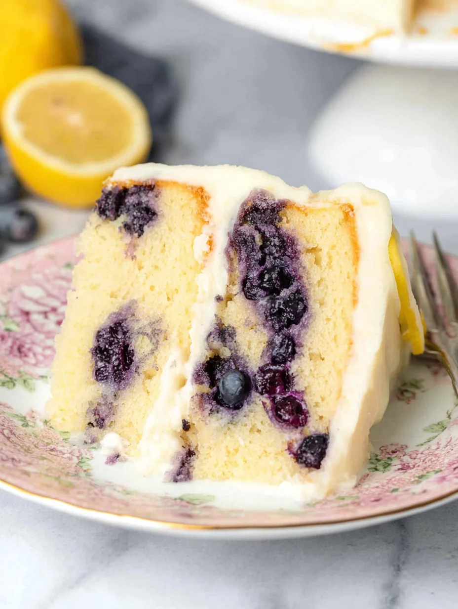 Lemon Blueberry Cake
