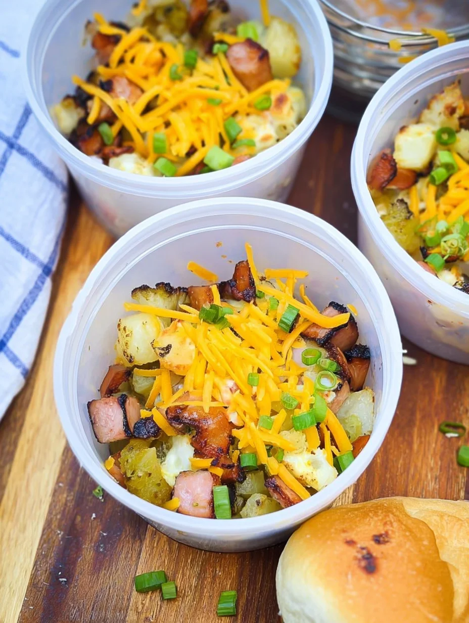 Make Ahead Breakfast Bowls