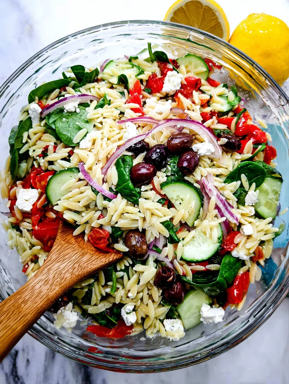 Mediterranean Orzo Salad