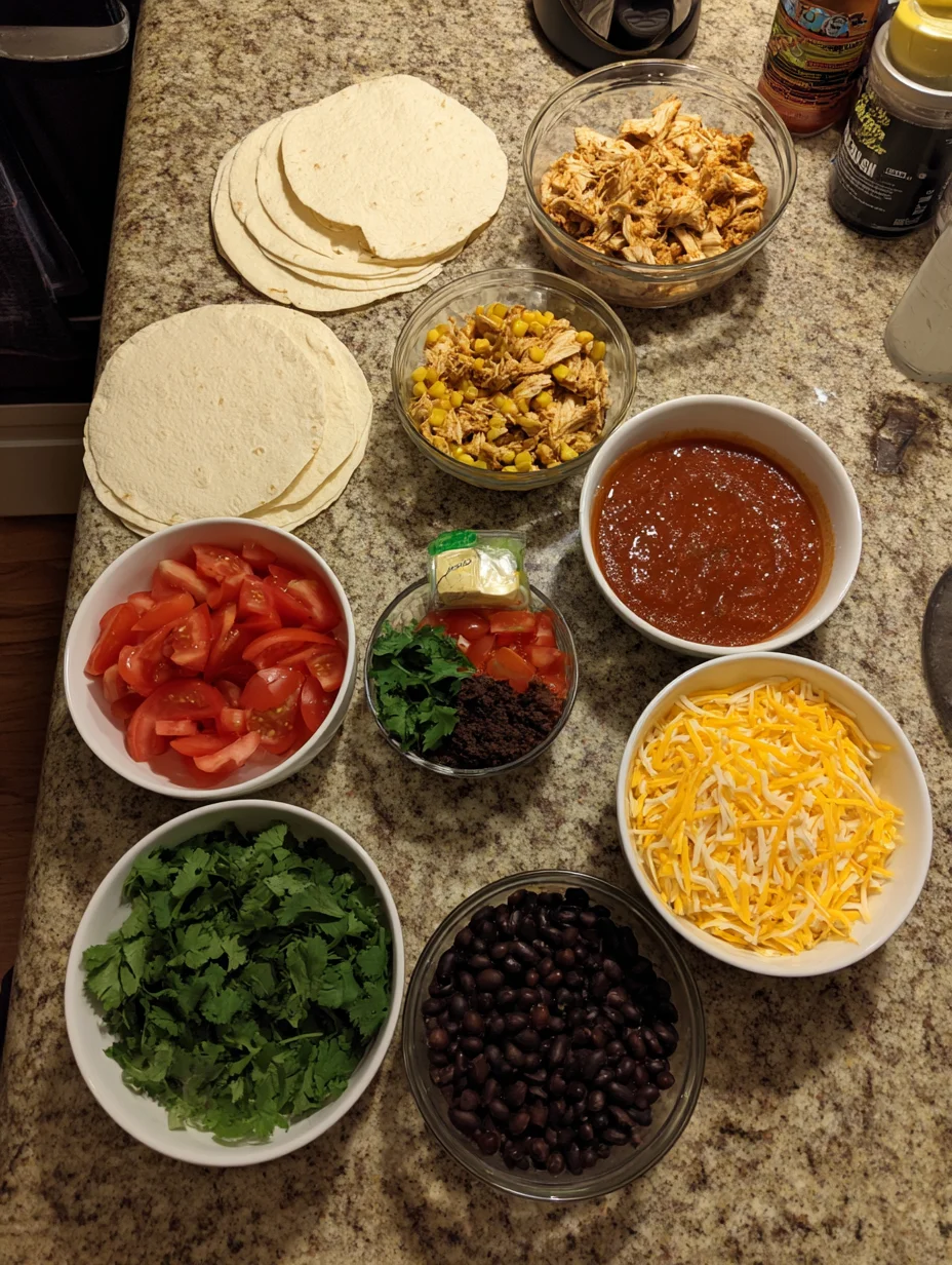 Mexican Rotisserie Chicken Tostadas