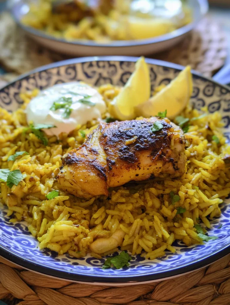 Moroccan Chicken & Rice