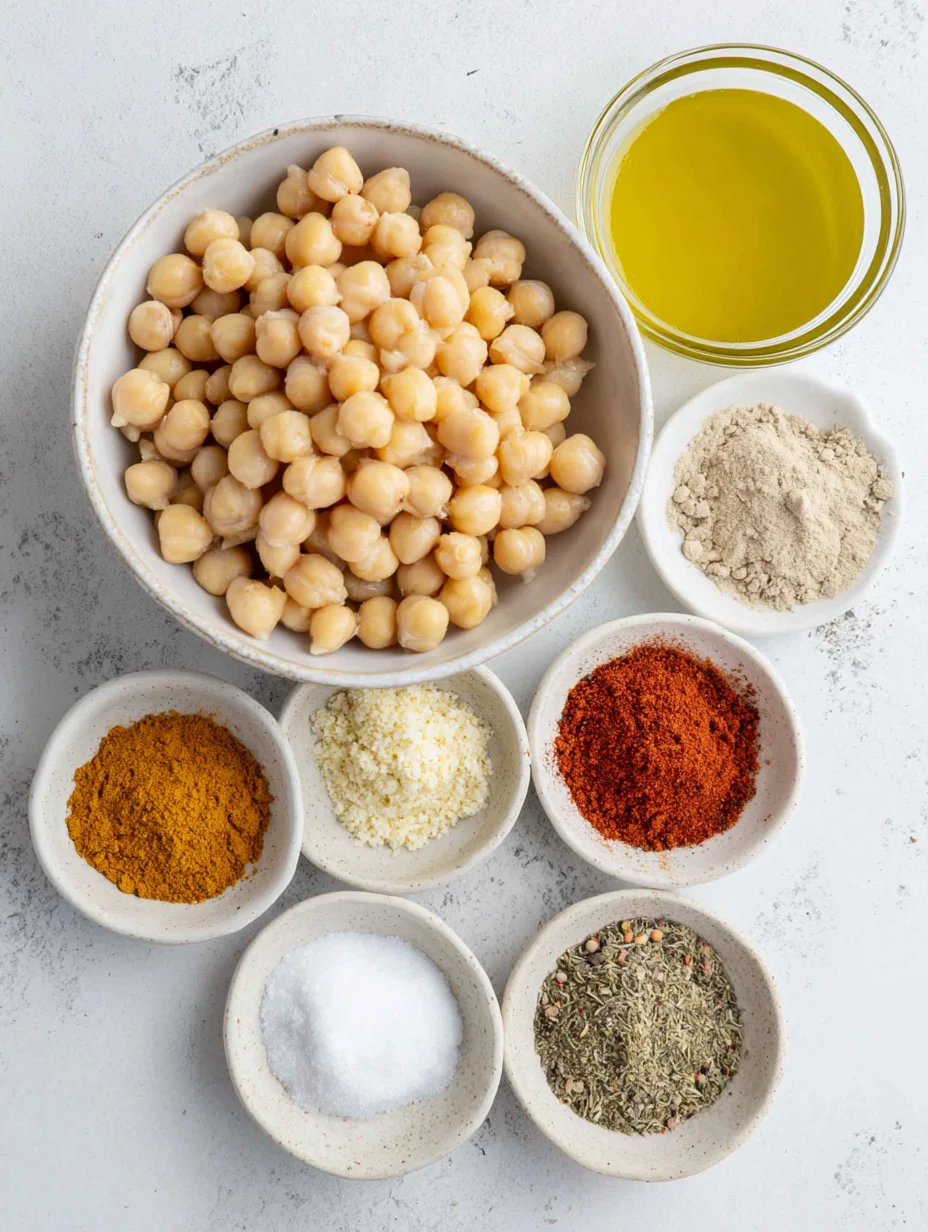 Oven Roasted Chickpeas