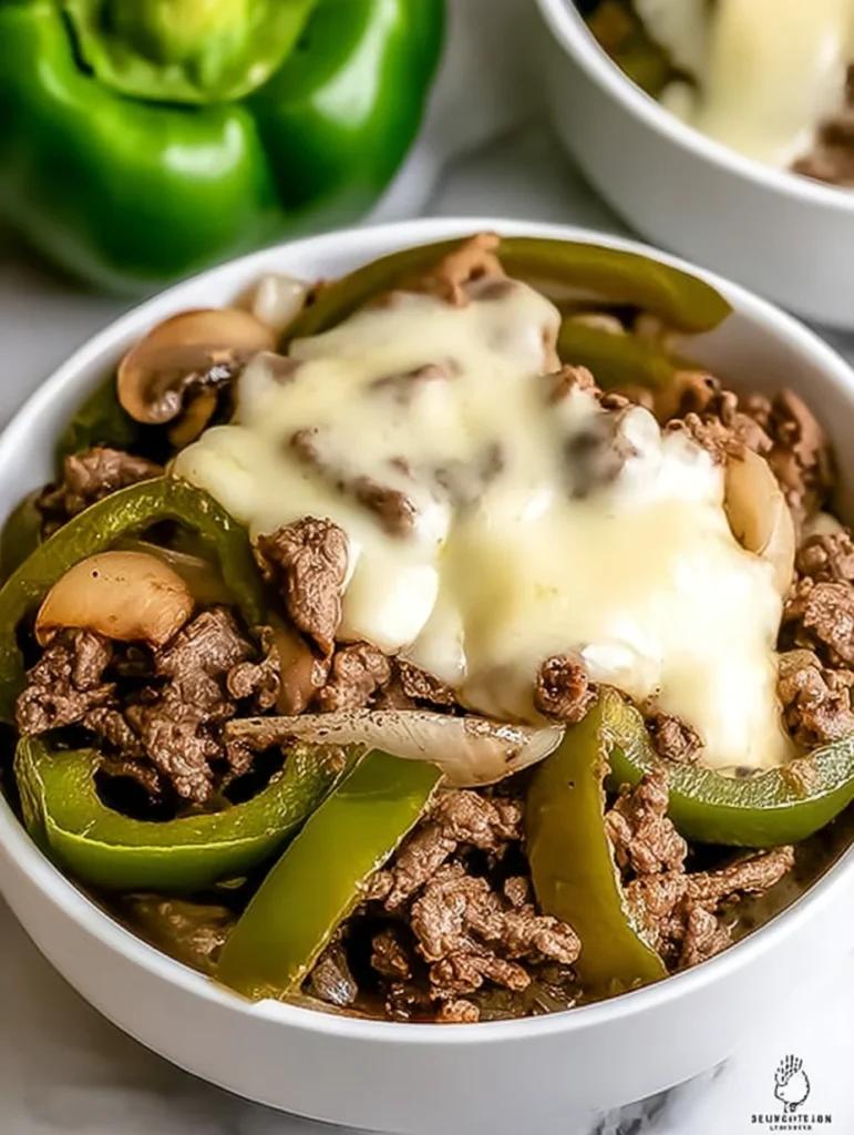 Philly Cheesesteak Bowls – Easy Low-Carb Dinner Idea