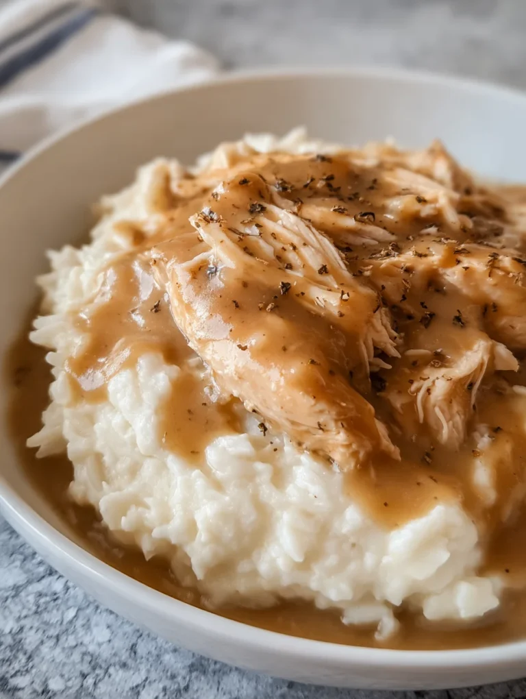 Slow Cooker Chicken and Gravy