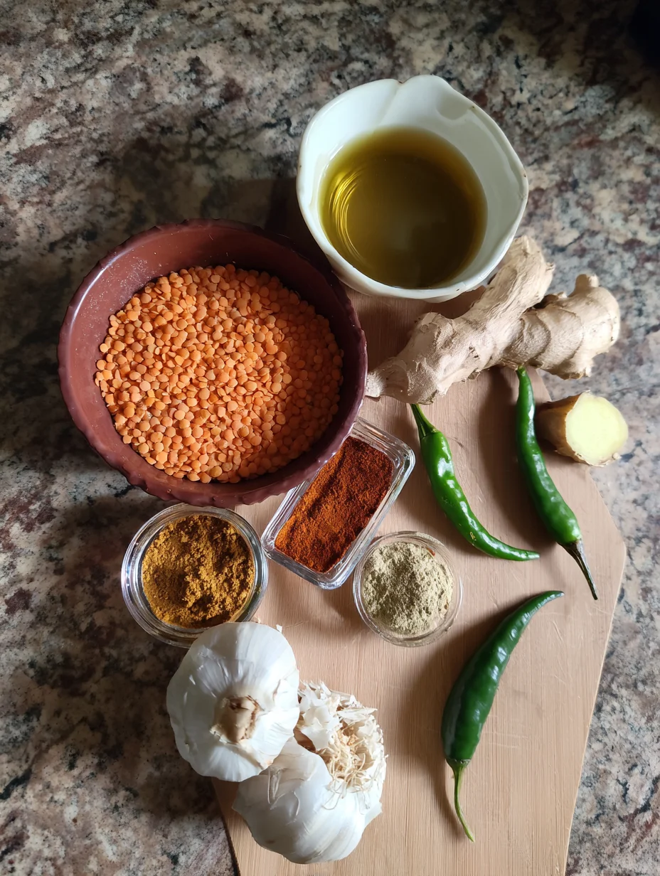 Spicy Red Lentil Curry