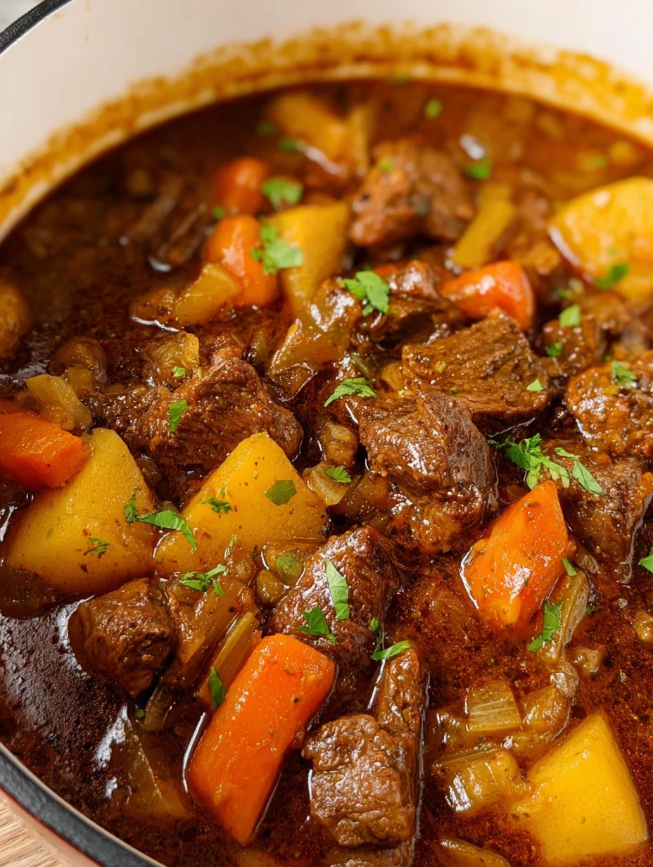 Stove Top Beef Stew