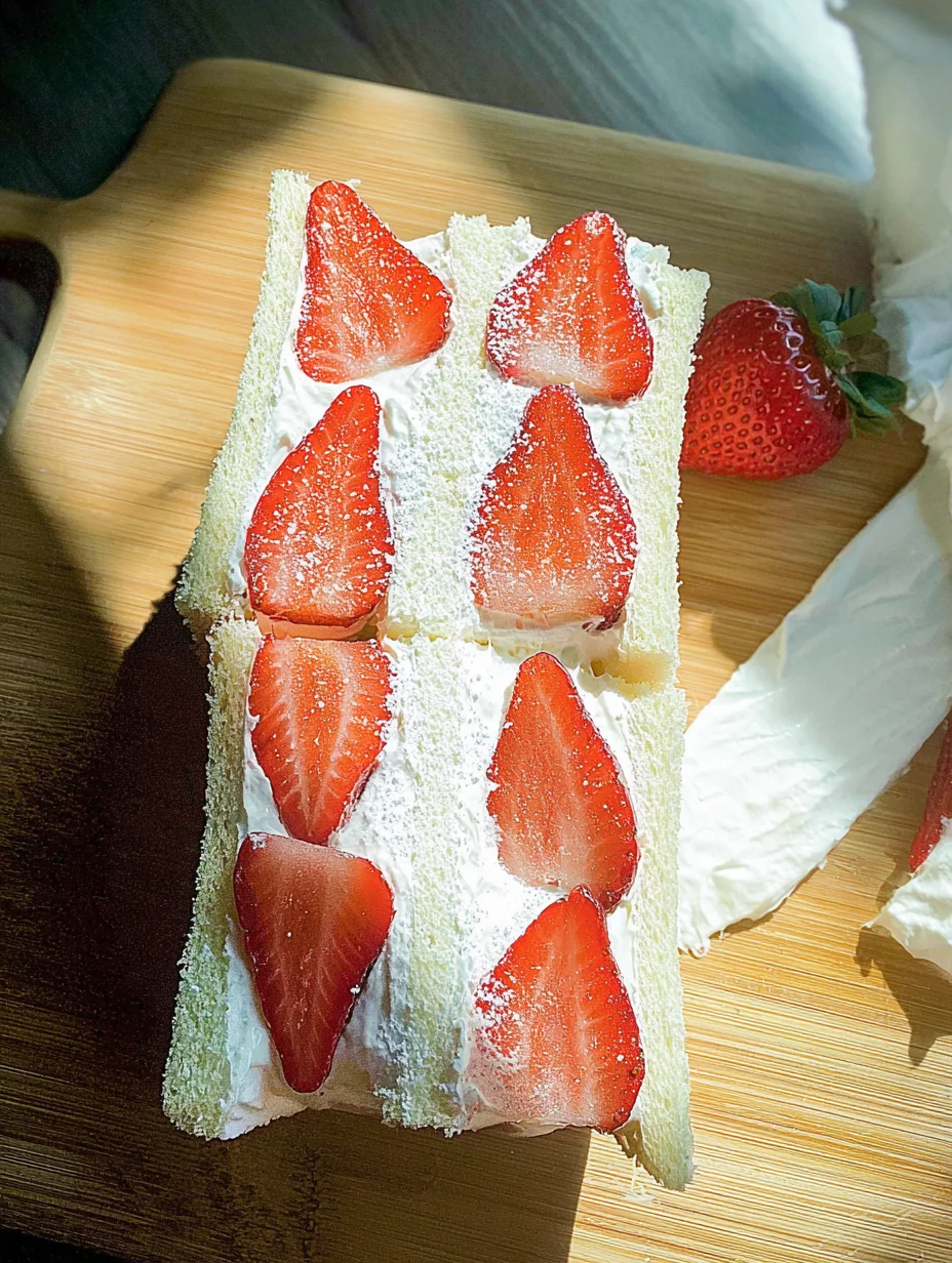 Strawberry Sando