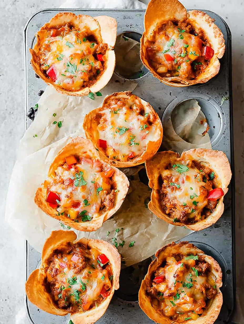 Taco muffins
