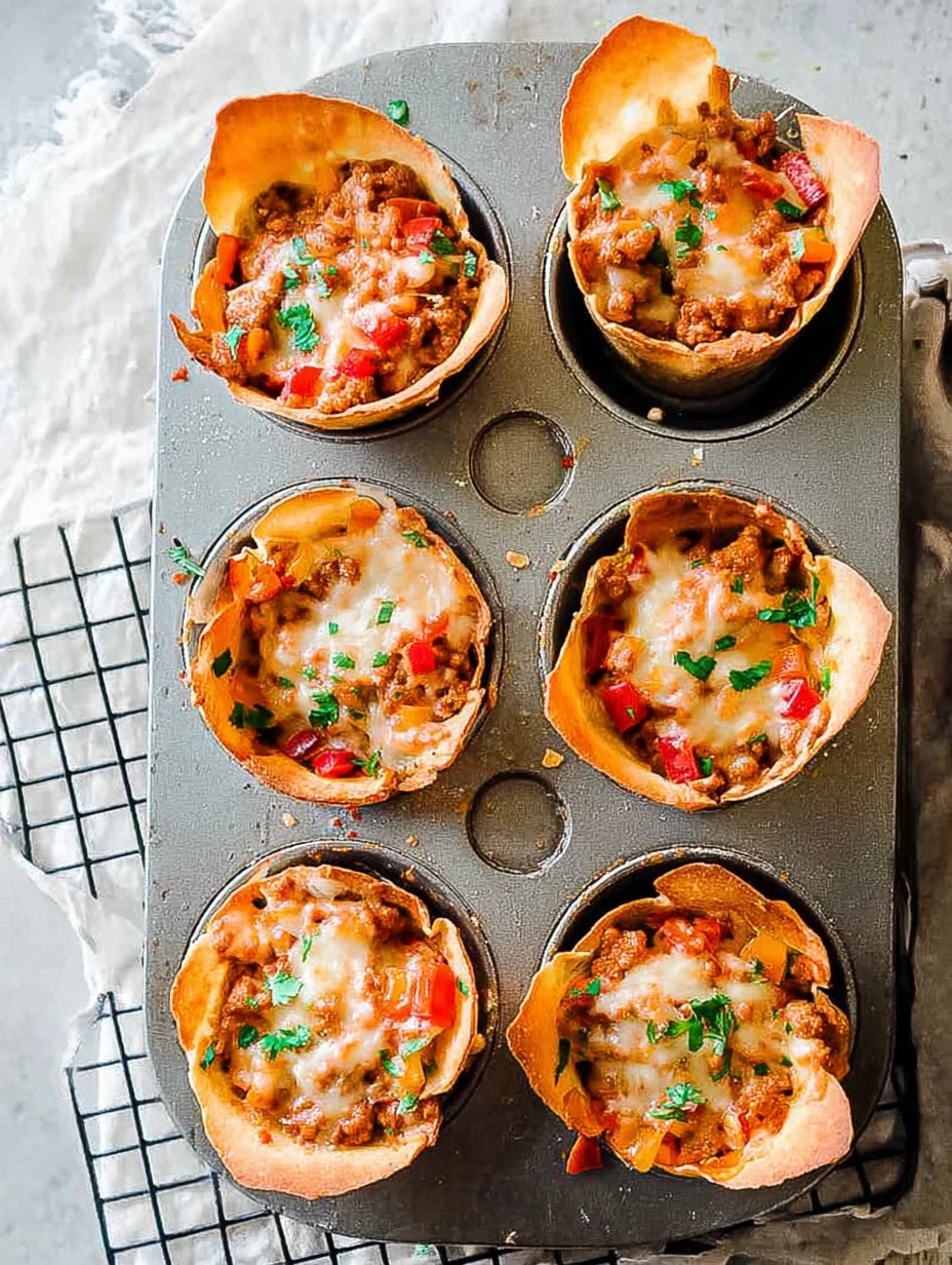 Taco muffins