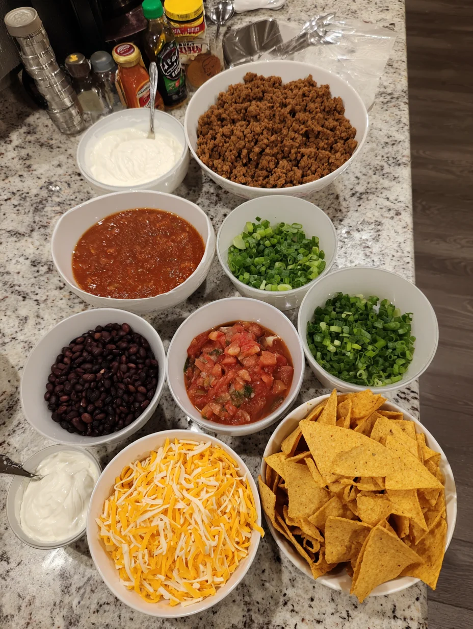Walking Taco Casserole
