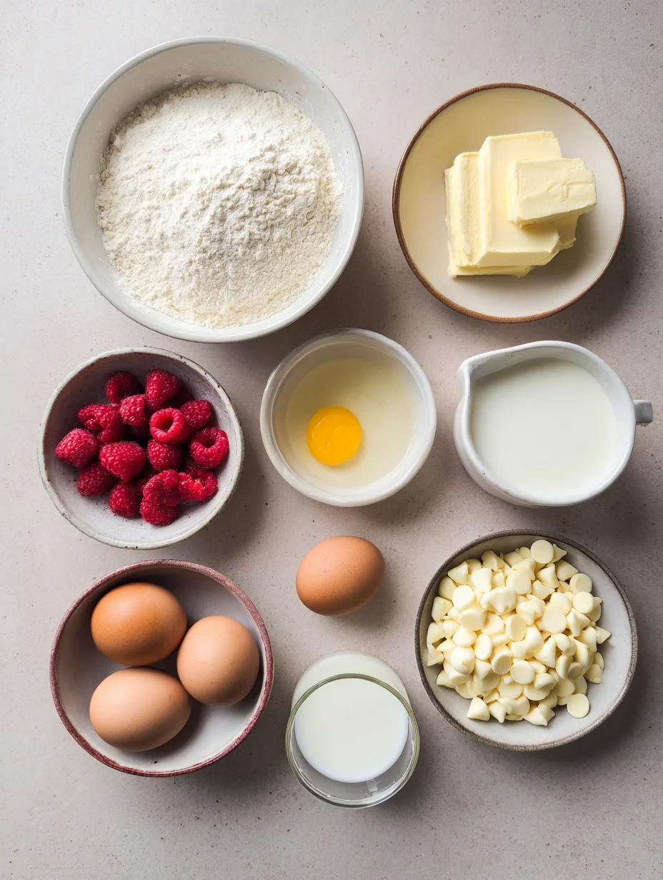 White Chocolate Raspberry Muffins